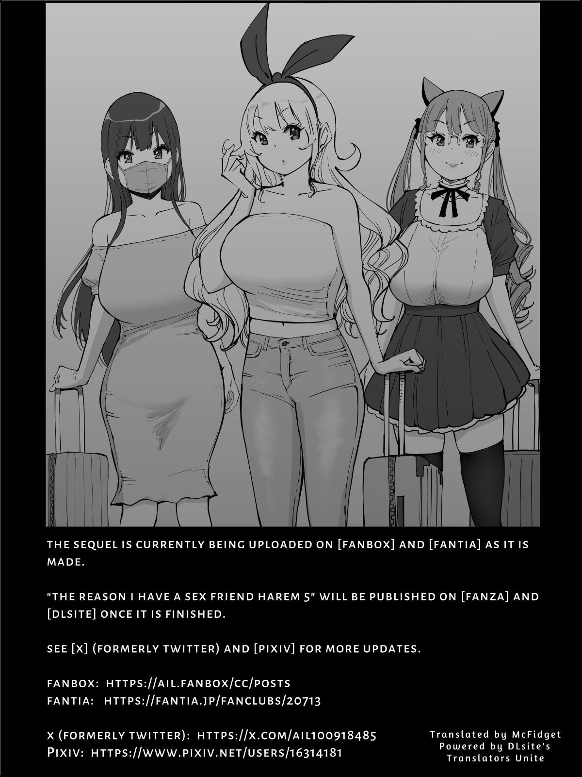 Hentai Manga Comic-The Reason I Have a Sex Friend Harem 4-Read-188